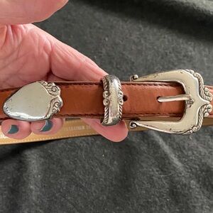 Woolrich Tan Leather Belt